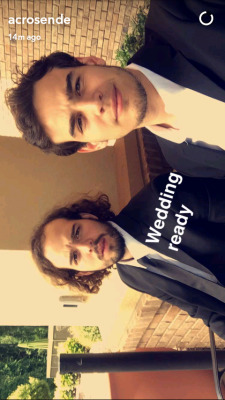 tmiparamore:  Alberto and Diego (via Snapchat)   How does Diego Rosende not have more photos on Tumblr?!