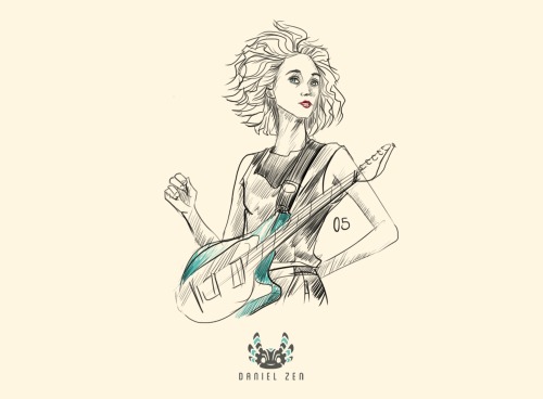 daniel-zen:  Page 5. Annie Clark St. Vincent