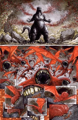 cartoontrashmaster:  kenro199x:    Godzilla