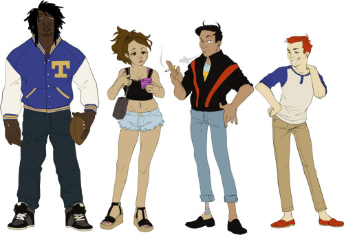 [hey a lineup of my OCs for my OC blog here u go]