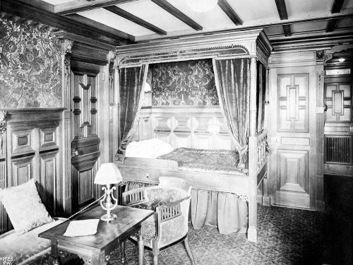 vintageeveryday: 20 amazing vintage photos that show suites and staterooms of the‎ first class o