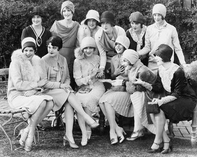 Mary Pickford's tea party, 1928.