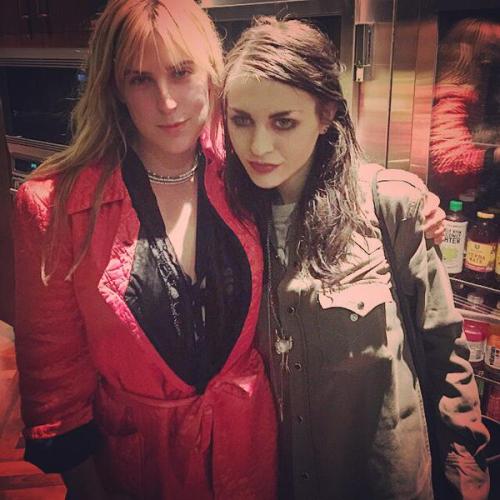 anxietyalien-blog: Alka_Seltzer666: Me n’ Scout celebrating buuski &amp; her 1yr sobriety 