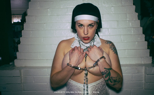 &ldquo;Please lord forgive me, for I have sinned&rdquo; Photos: Paul Kelley III