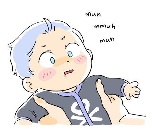 yamujiburo:  First words~Jules didn’t stop yelling “Wobbuffet” for weeks much