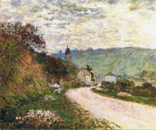 Porn artist-monet:The Route a Vetheuil, 1878, photos