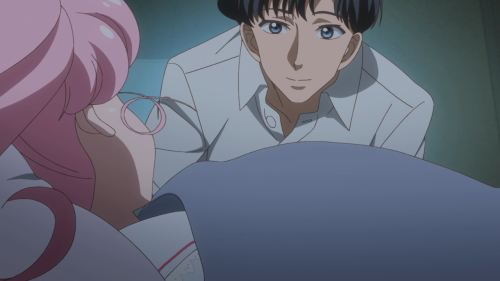 Sailor Moon Crystal Season 3 Episode 37, Act 36 - Infinity 10, Infinite, Upper Atmosphere [Mamoru ca