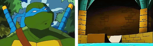 leadernerdo:  TMNT 2k3 Graphics Challenge{1} Turtle → Leonardo“Like Master Splinter said, it’s not the weapon that’s important, it’s the Ninja wielding it.”
