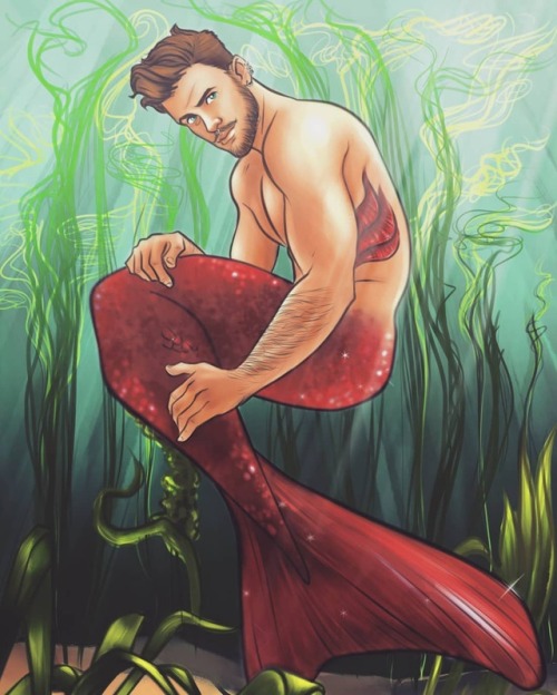 artbyfab:  #mermen #merman #art #arte #artbyfab #gay #gayart #gaygram #gaycartoon #merday #gaystagram #instagay #scales #fishtail #fins #nageoires #sirene #trition #lakemerman  #mermanonmyinstafeed 💦✨🌈❤🌊🐬🦈✨🌈#sereio #newcaledonia