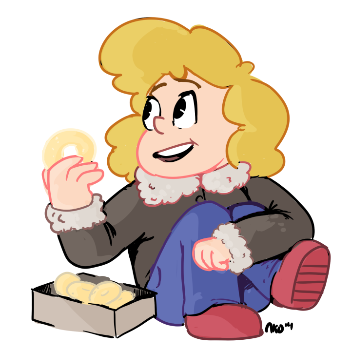 niiikooooo:  Sadie for Katy Farina’s SU Twitter collab! cutting it super close,