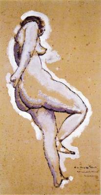 expressionism-art:  Standing Nude, 1910,