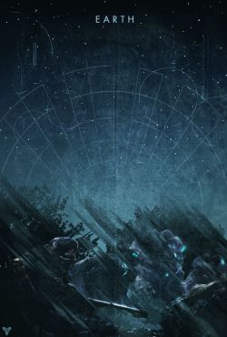 sekigan:  Destiny planet posters | scifi | Pinterest 