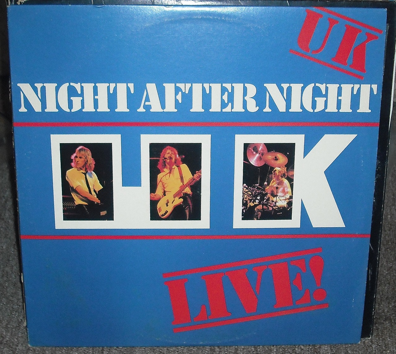 vinylrescue:  UK - Night After Night.  Prog “supergroup” with John Wetton (Asia,