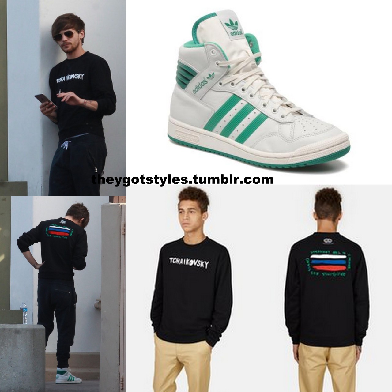 One Direction clothing/style updates — Louis wore an Opening