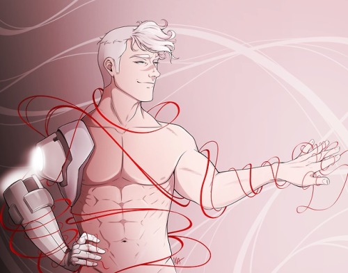 voltronreality: Biggest honor of my life collaborating with @wildixia on this piece! She drew Shiro,