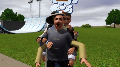 This Is What It Looks Like When 10 Tourists Decide To Merge Together. XD