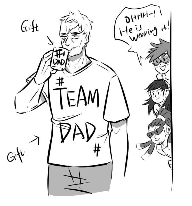 sfheibai:  76 being team dad is my favorite :) 