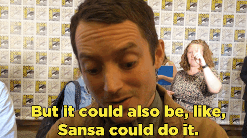 buzzfeedgeeky:Elijah Wood weighed in on his top picks for the Iron Throne. 