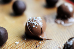 gastronomyfiles:  Chocolate Truffles with