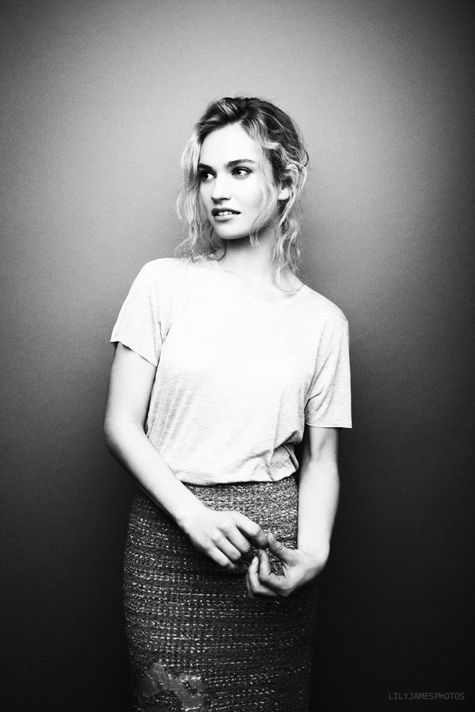 lilyjamesphotos:  Lily James photographed by Matt Holyoak. 