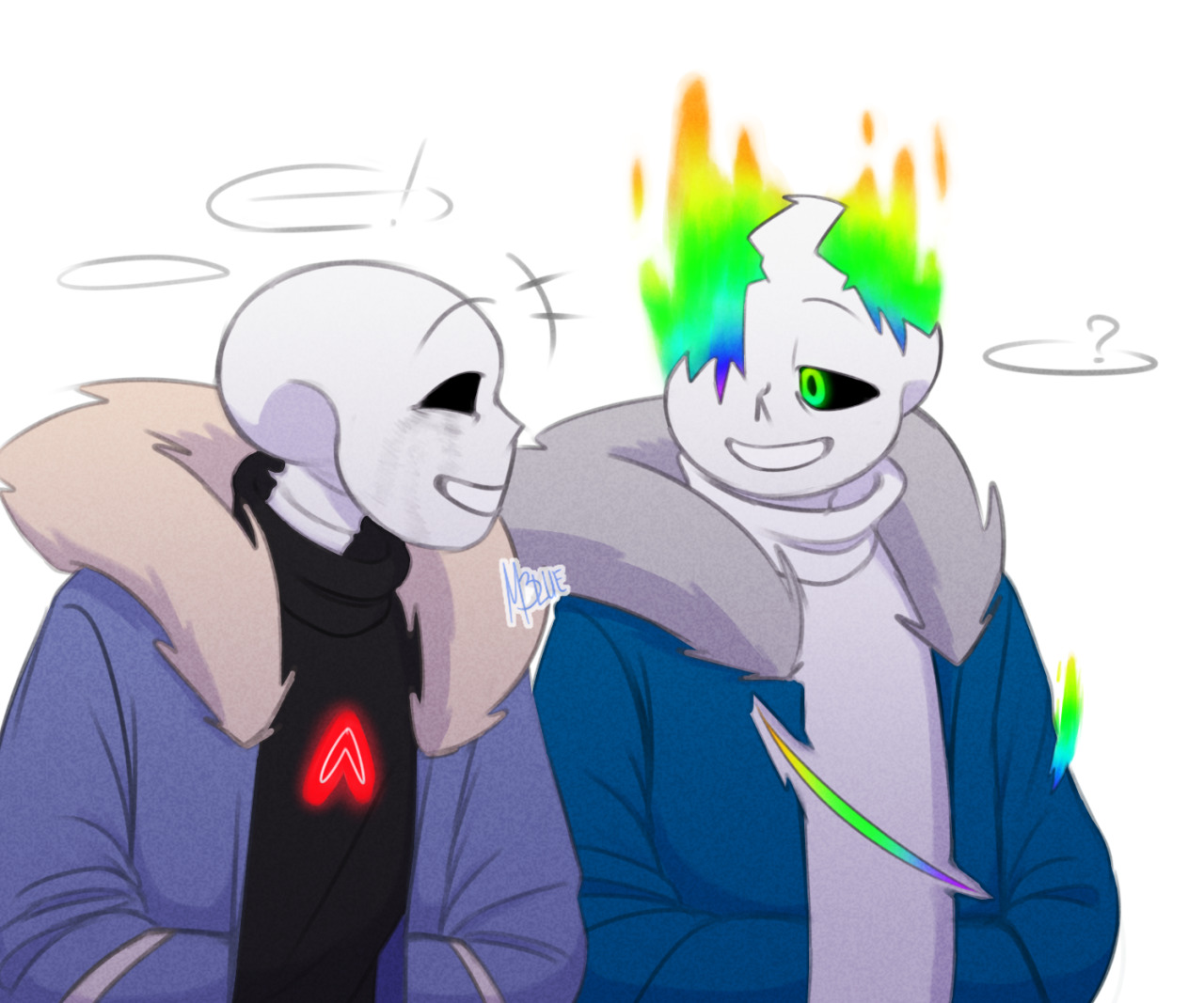 ▽￣;)／ — Can you draw color sans? With killer sans maybe?