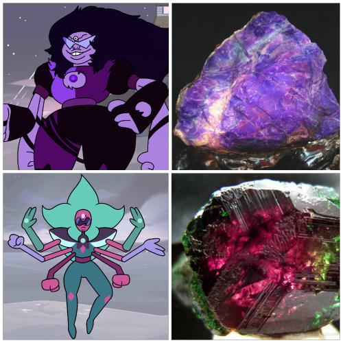 the-mighty-eyebrows:gems and their gemstones[inspired by this post]