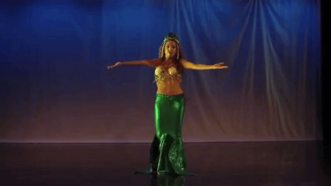 Sira Belly Dancer performs ~ Mermaid’s Tears ~ Fantasy Bellydance  @ Cult of Myth show I think