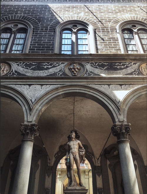 Cortile, Palazzo Medici Riccardi, Via Camillo Cavour 3, Firenze, Michelozzo di Bartolomeo, 1460