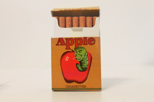 Made a design based on Tarantino’s Red Apple Cigarettes, mainly using references from Pulp Fiction. 