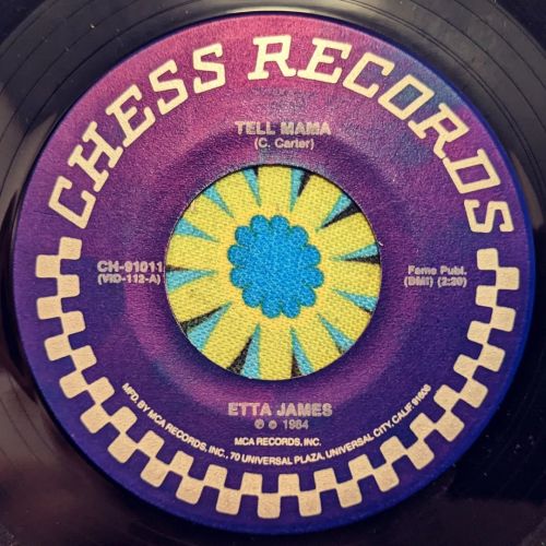 For #mothersday. #nowplaying #vinyl #vinyllife #45rpm #45s #ettajames #tellmama #chessrecords #soul 