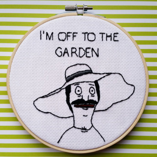 spooshily:  I need this in my life.source: https://www.etsy.com/listing/222876436/im-off-to-the-garden-6-wooden-embroidery?ref=shop_home_active_2