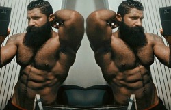 thebearunderground:  beardburnme:  doomz123 on Instagram  The Bear Underground Archive29,000+ posts of the hottest hairy men around the globe   Mounds of muscles, tons of sexiness great pecs, hairy, and an awesome beard - WOOF