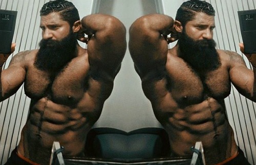 thebearunderground:  beardburnme:  doomz123 on Instagram  The Bear Underground Archive29,000+ posts of the hottest hairy men around the globe   Mounds of muscles, tons of sexiness great pecs, hairy, and an awesome beard - WOOF