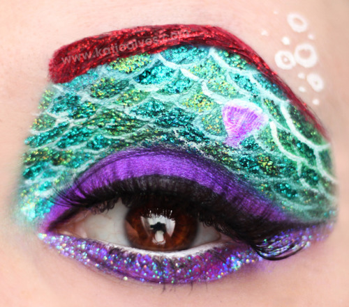 Ariel MakeupI had under the sea stuck in my head for hours after doing this look! I tested out a new