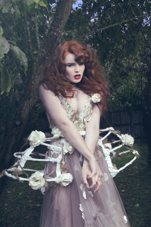 thelingerieaddict:Indie Corsetiere Spotlight: Rosie Red’s Fairy Tale VisionsRosie