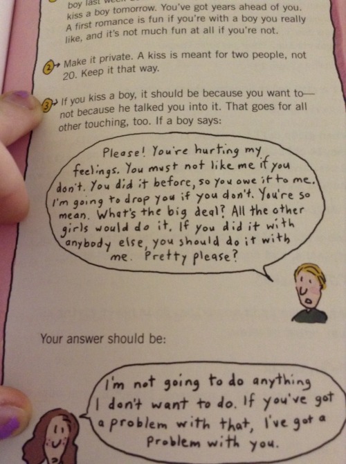 mazesprinter:copyright 2001, american girl library empowering girls by teaching them what consent is