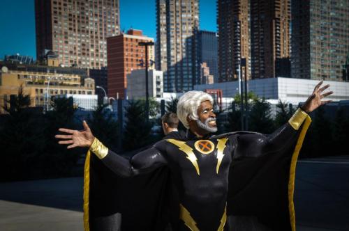 gailsimone:cosplayingwhileblack:XCharacter: Male! StormSeries: Marvel ComicsOkay. Dead from awesome.