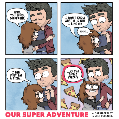 !This throwback is from Our Super Adventure Volume 2 (the appropriately named Video Games and Pizza 