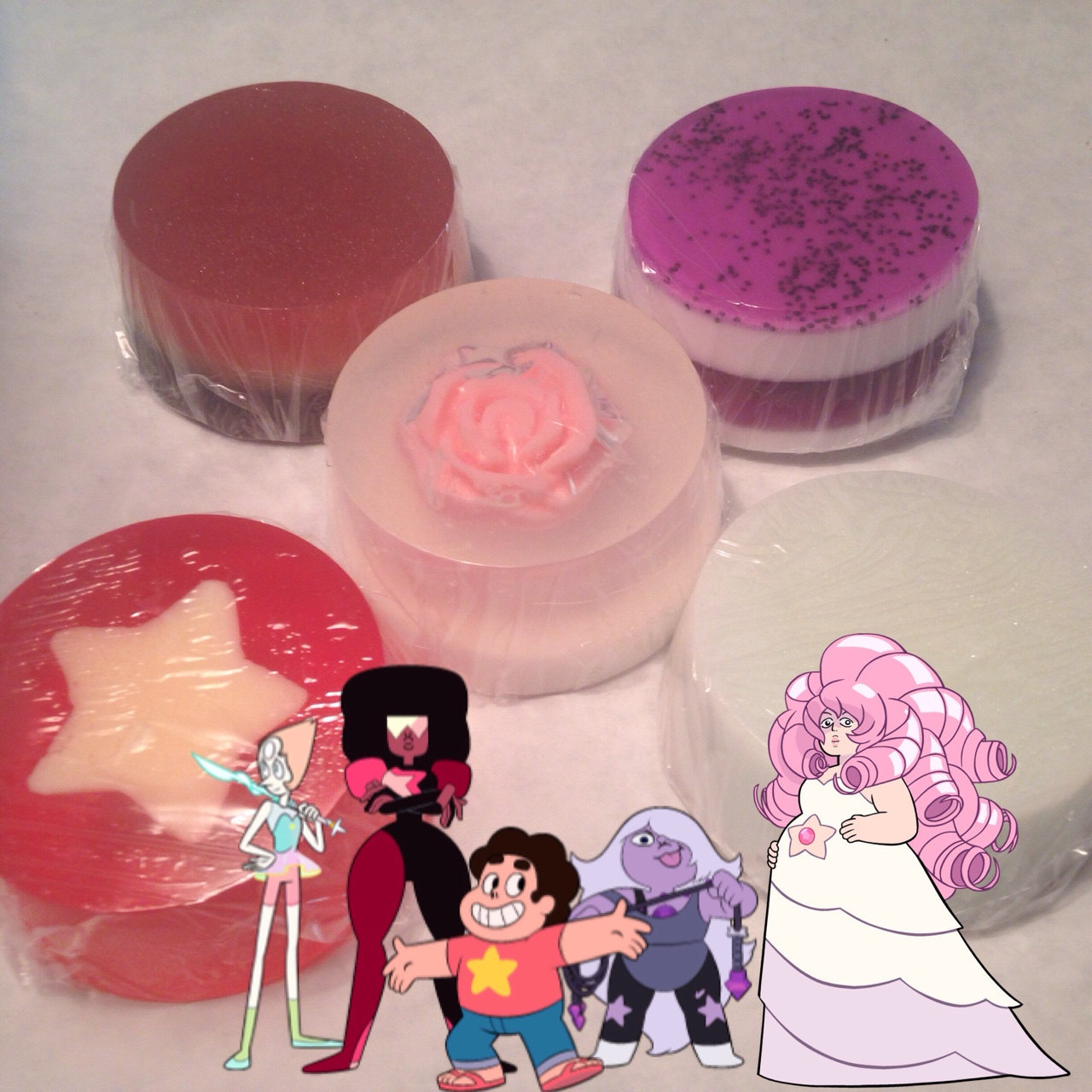 geek-studio:  Steven Universe Soaps by FlowerDuckling