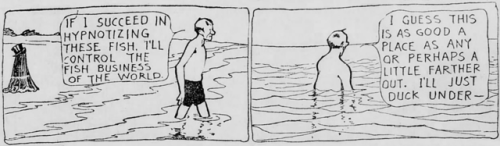 yesterdaysprint: Dream of the Rarebit Fiend by Silas, El Paso Herald, Texas, June 25, 1909