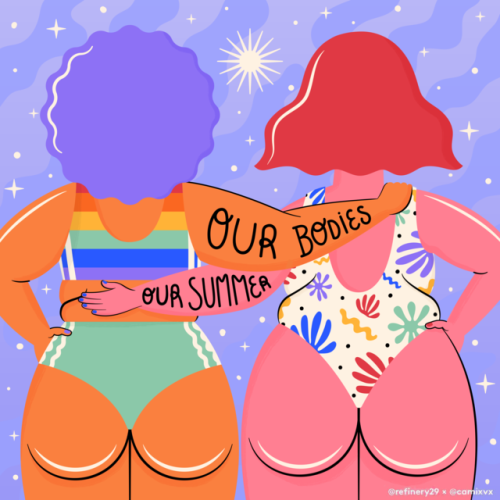 camirosa: Illustrations for @refinery29 to celebrate the Pride Month and to encourage women to love 