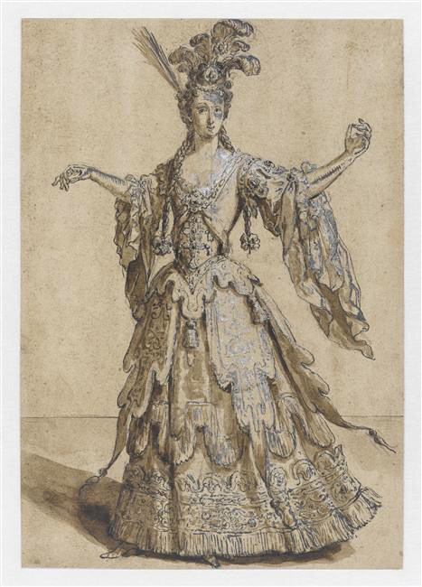 Comédienne de Théâtre, late 17th century