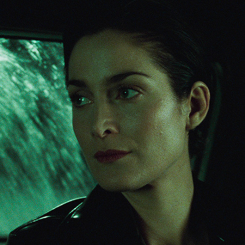 Porn shesnake:Carrie-Anne Moss in The Matrix (1999) photos
