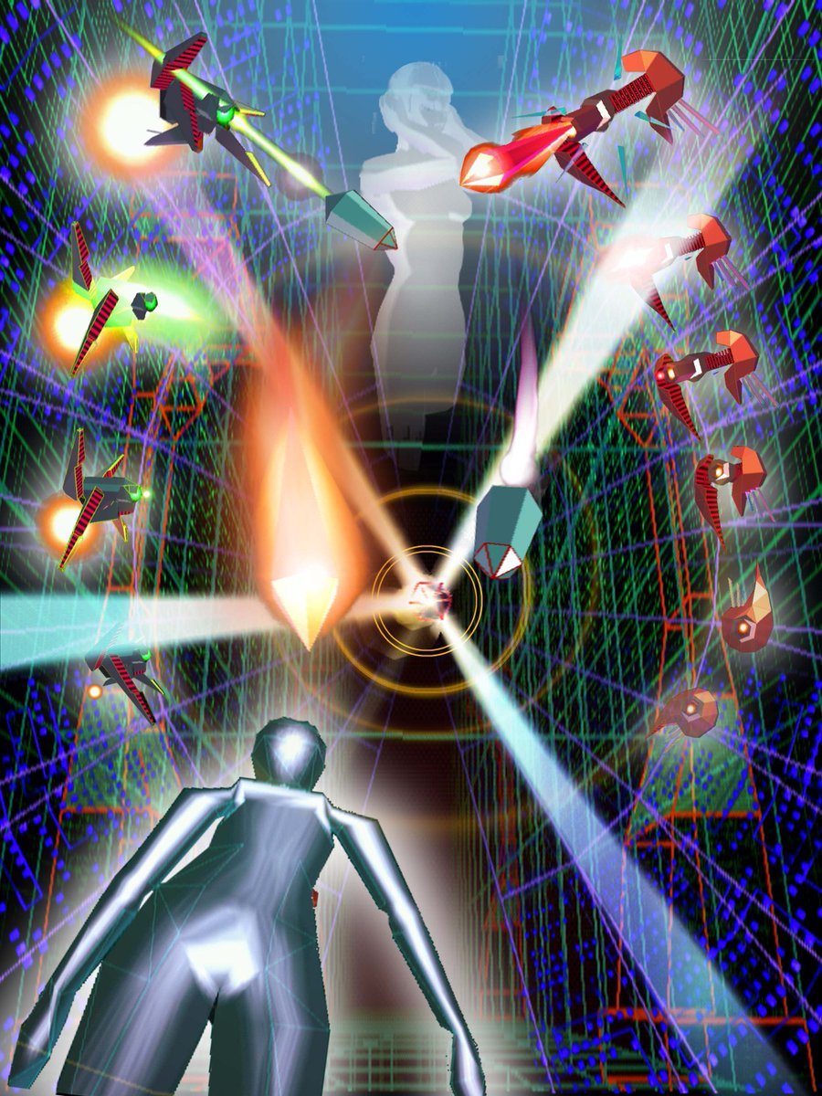 Rez (United Game Artists / Sega - Dreamcast - 2001)