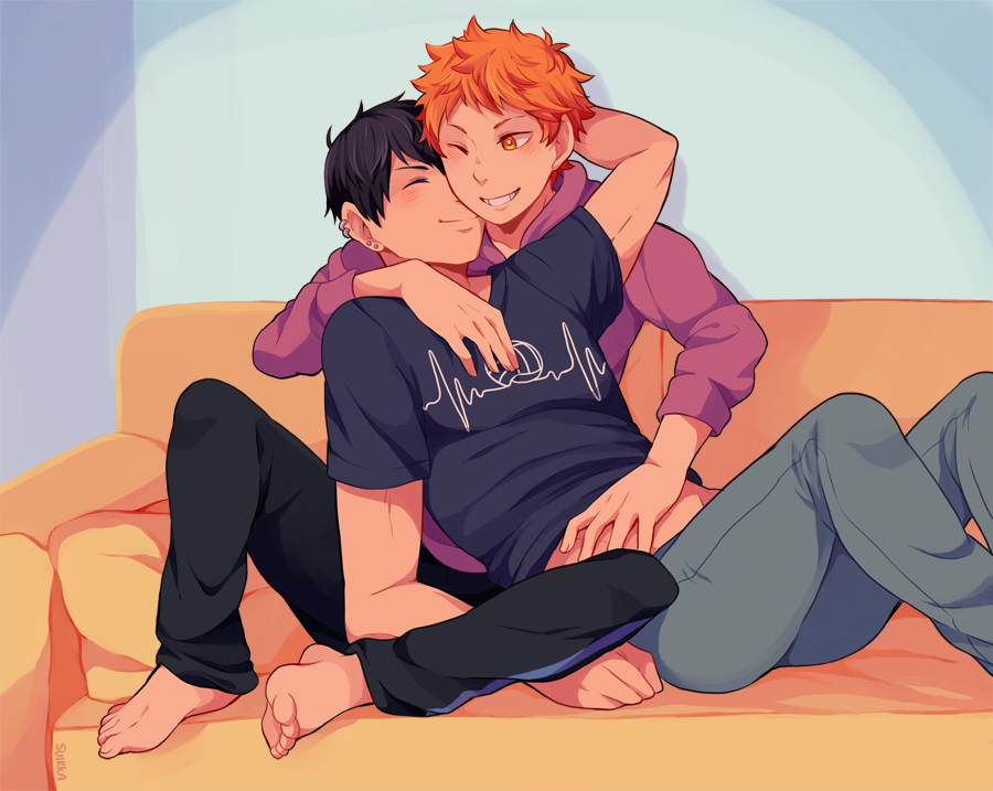 kuikune:  my @kagehinaexchange gift for number 13!! they wished for something with