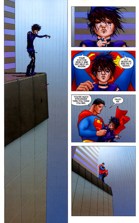 towritecomicsonherarms:  ferretsheriff:  towritecomicsonherarms:  femtoxic:  towritecomicsonherarms:  alpomepro:  cashflash:  As someone who struggles with depression constantly this page is amazing to me. All-Star Superman is a must read story for any
