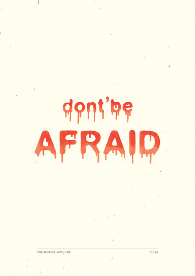 martinekenblog:   Hey JudeIllustrated lyrics by Stefano Agabio        
