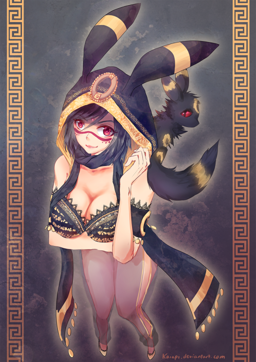 kaiapi:Finished version! Drawing the pokemons fanart of jessicanigri deviantart | Facebook | twitter