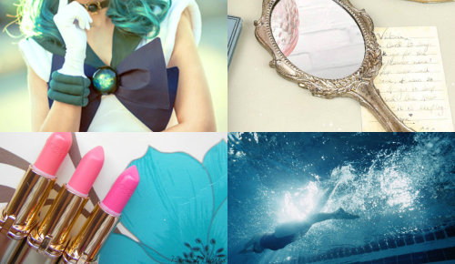 crimson-lia: Sailor Neptune; Michiru Kaioh {Sailor Moon} “Guarded by Neptune, planet of the de