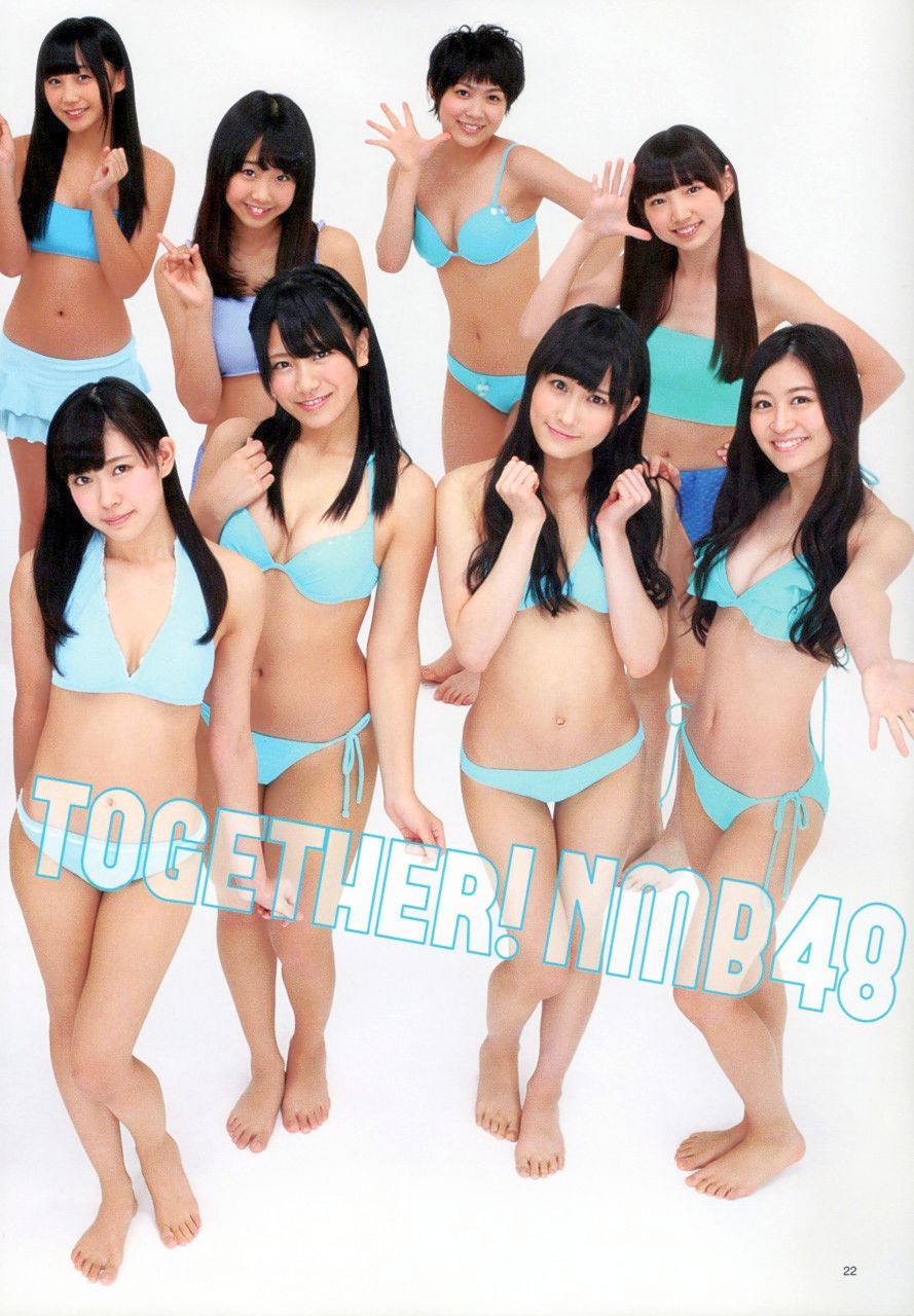 team4-ever:  NMB48 “HAND TO HAND FOR THE TOP”　＠ B.L.T. PLUS（2013 Vol.06）